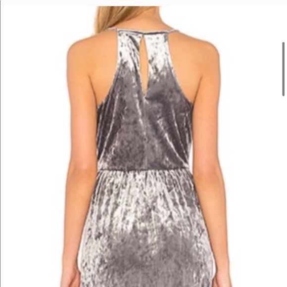 BCBGeneration gray velvet dress - Picture 2 of 7